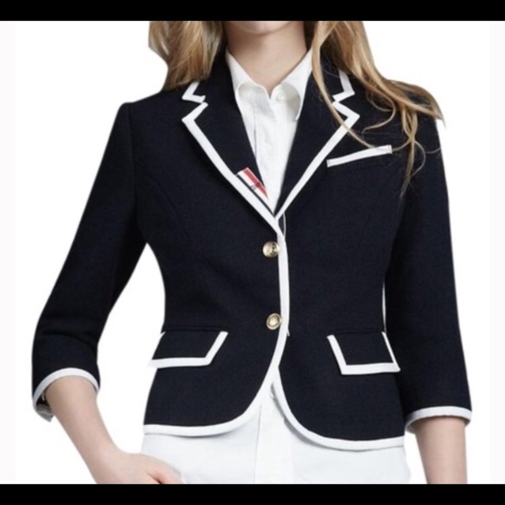 Thom Browne for Target navy blazer